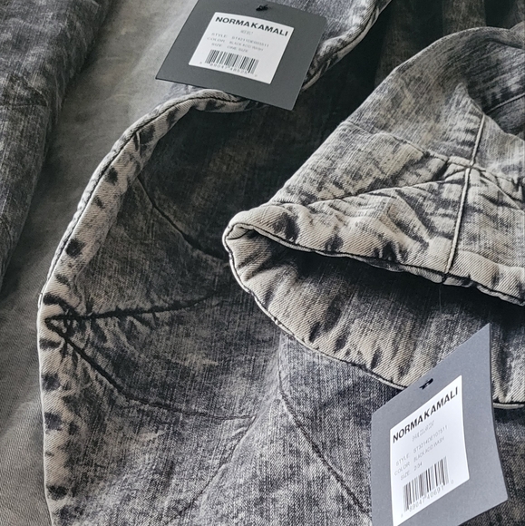 NORMA KAMALI Oversize Shawl Collar Coat - Picture 2 of 4